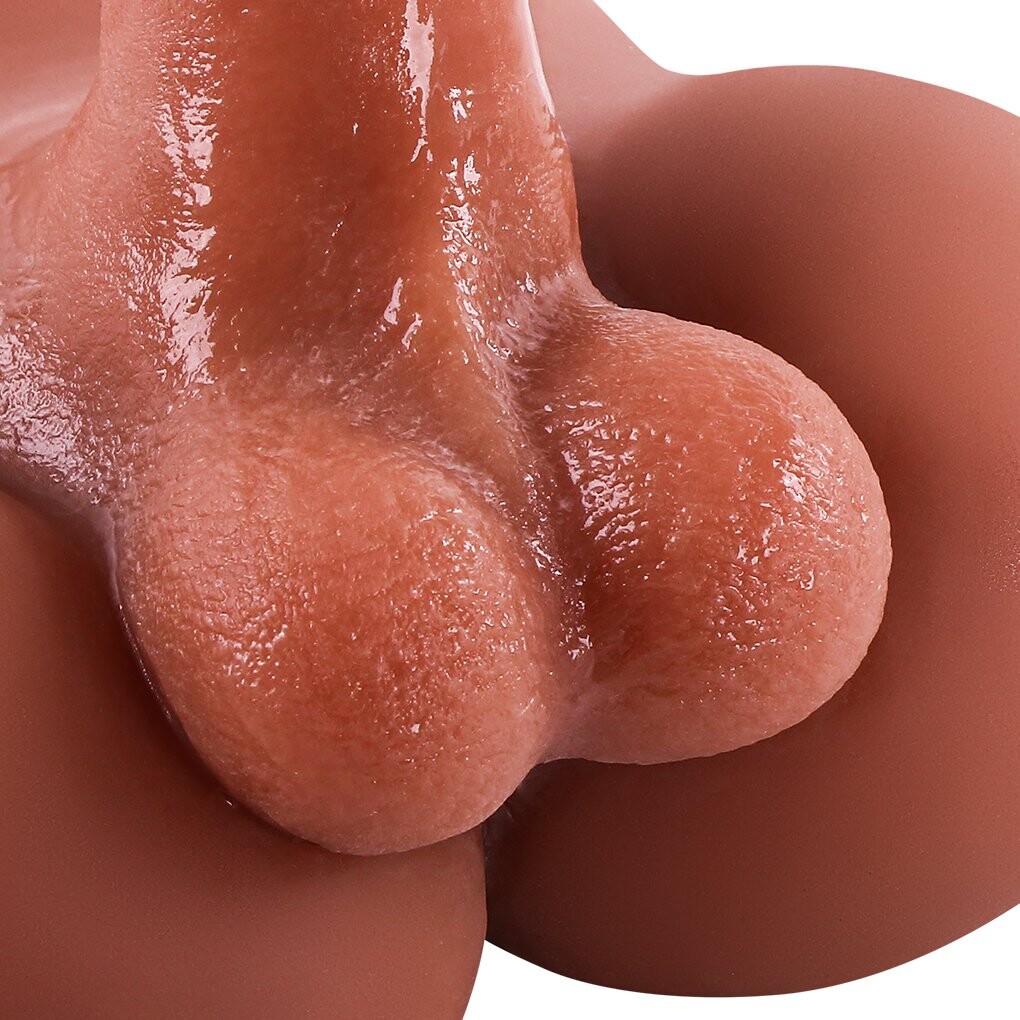 Muñecas Sexuales Torso con Dildo Gigante Testículos y Agujero Anal para Hombres Gay Mujeres 2.83kg | 6.2lbs